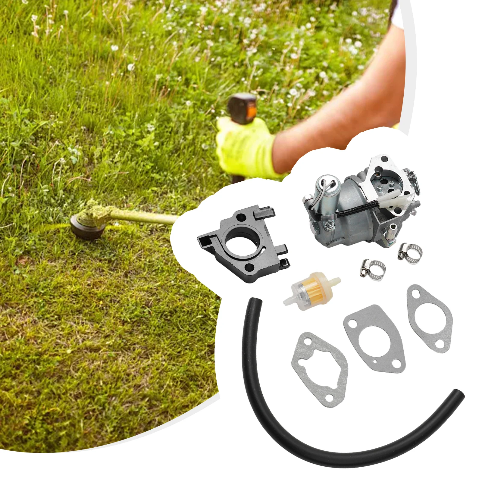 

Carburetor for For HUAYI 7T84A 7T84MUA 382CC Engine Models Designed for Cadet CC800 33 Inch Walk Behind Mowers 2017 to 2019