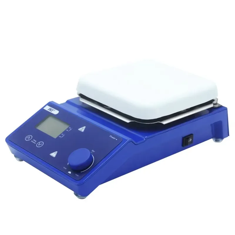 JKI Laboratory Digital Magnetic Stirrer Ceramic Coating Plate Hotplate Jingke Scientific JK-MSH-PRO Brushless Motor 380C Max