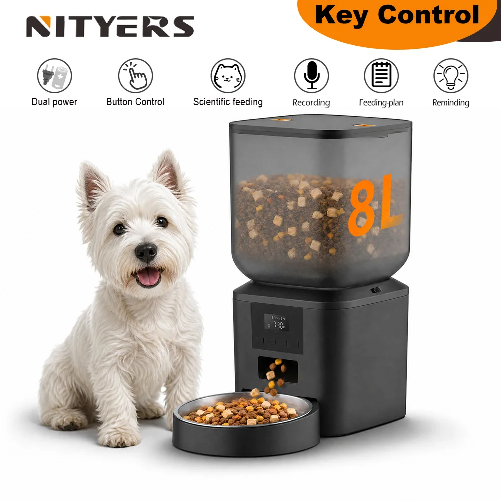 Smart Automatic Dog Feeder with Voice Recorder