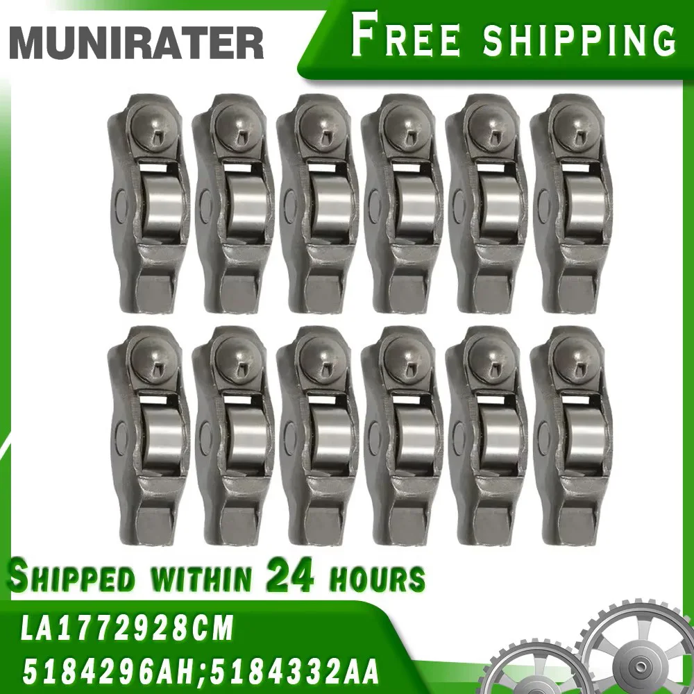 

Rocker Arm Set For 11-18 Jeep Cherokee 11-19 Dodge Durango Grand Caravan Charger