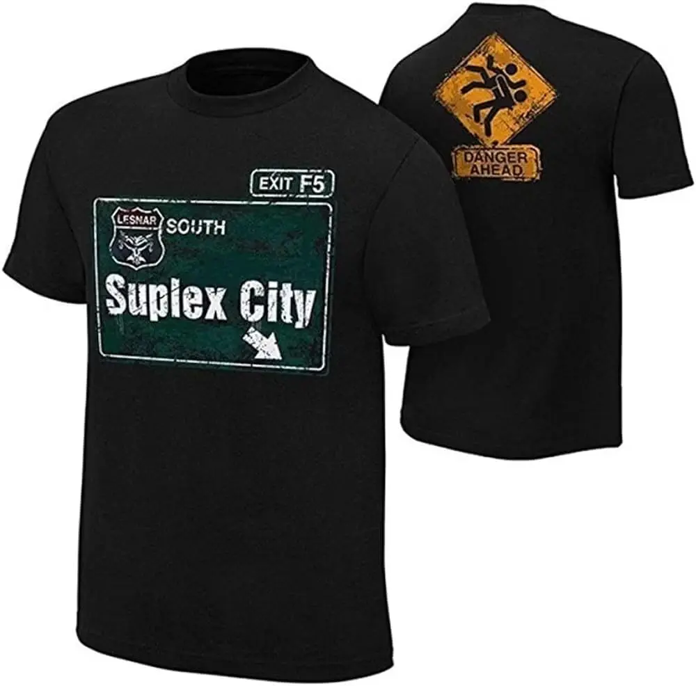 

Exit_F5 South Suplex City Logo Short Sleeve T-Shirt