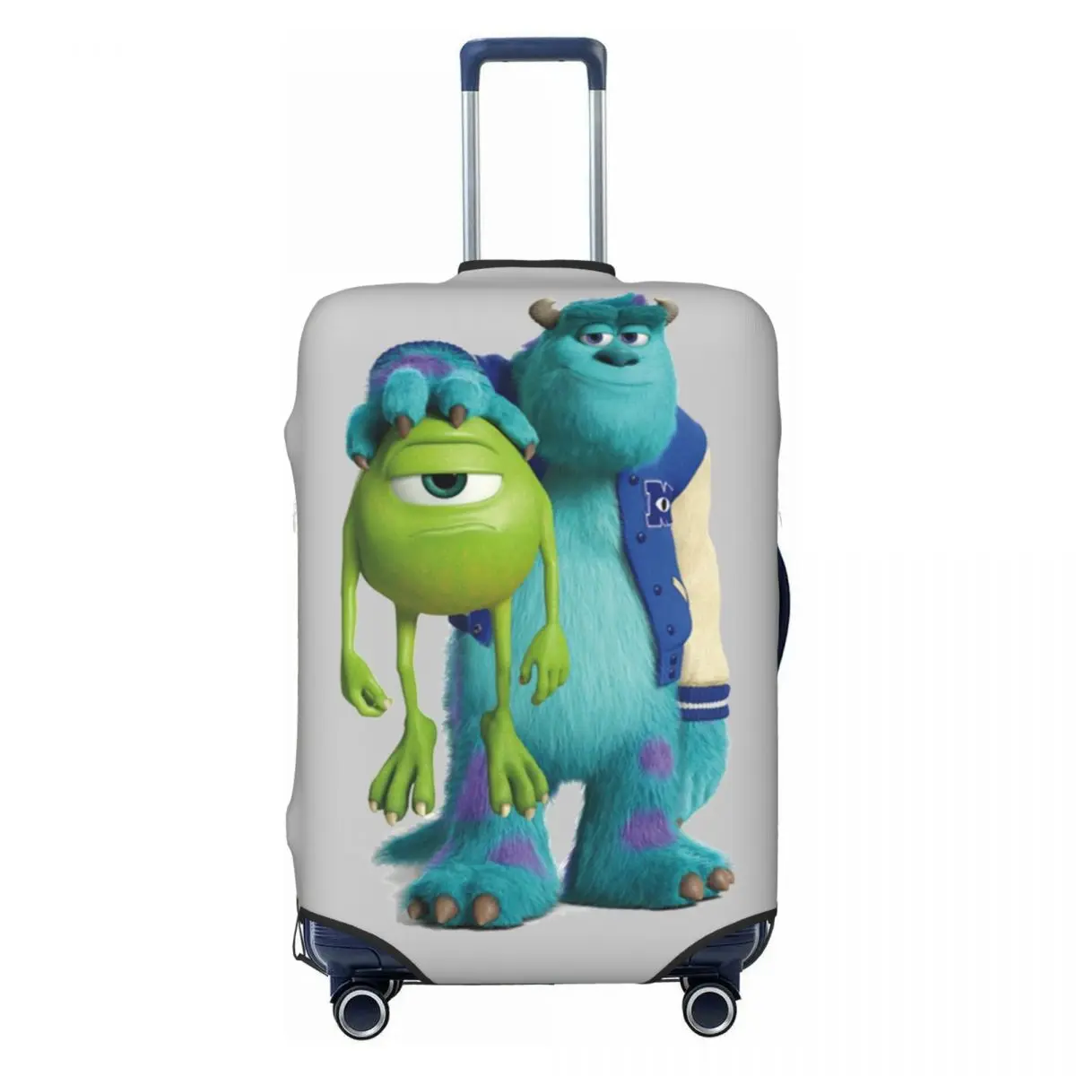 

Custom Monsters University James P. Sullivan Travel Luggage Cover Elastic Suitcase Cover Protector Fit 18-32 Inch