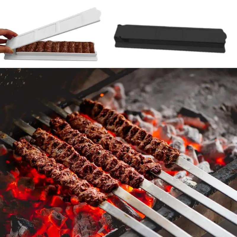 Manuelle Kebab Maker Form Fleisch Spieß Form Kebab Press Maker Grill Spieß Form Kebab Broch ette Maker für Küche Grill Camping