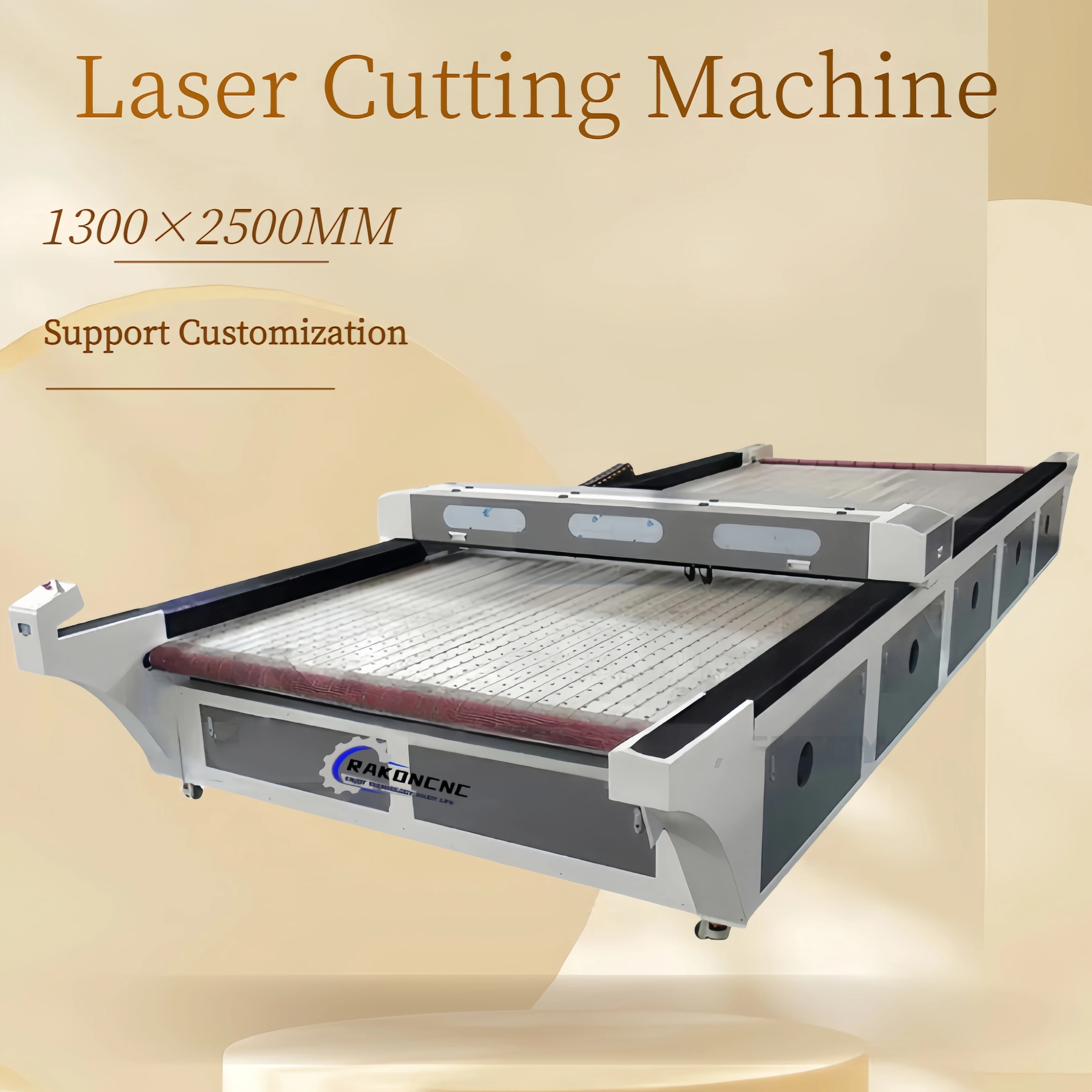 

Профессиональный 1300×2500 Ruida пластик кожа текстиль ткань МДФ акрил дерево Cnc Co2 станок для лазерной резки