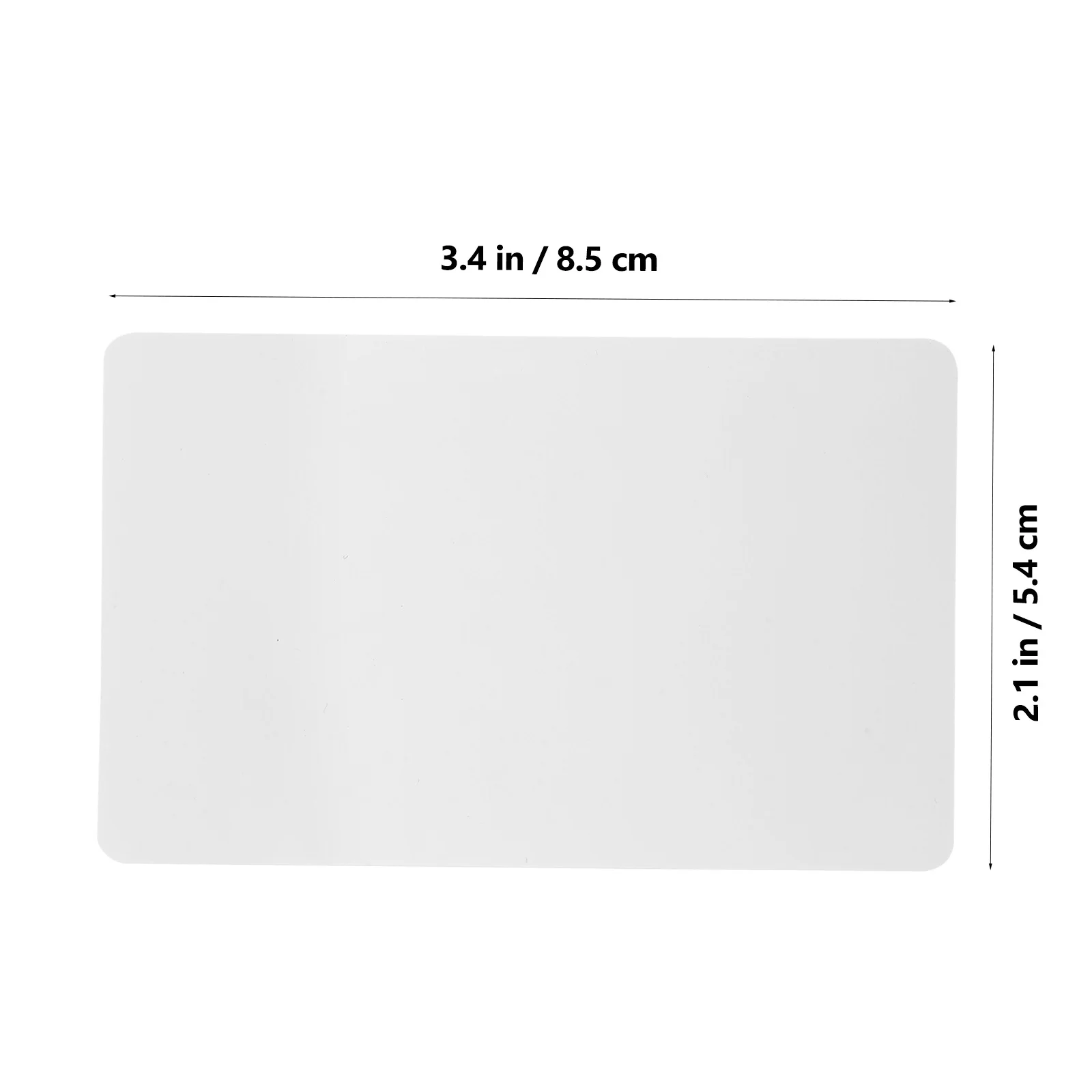 30 قطعة Ic Pvc وصول أبيض فارغ للطلاب الأعمال شارة شارة بطاقات التحكم أنظمة البطاقات البلاستيكية