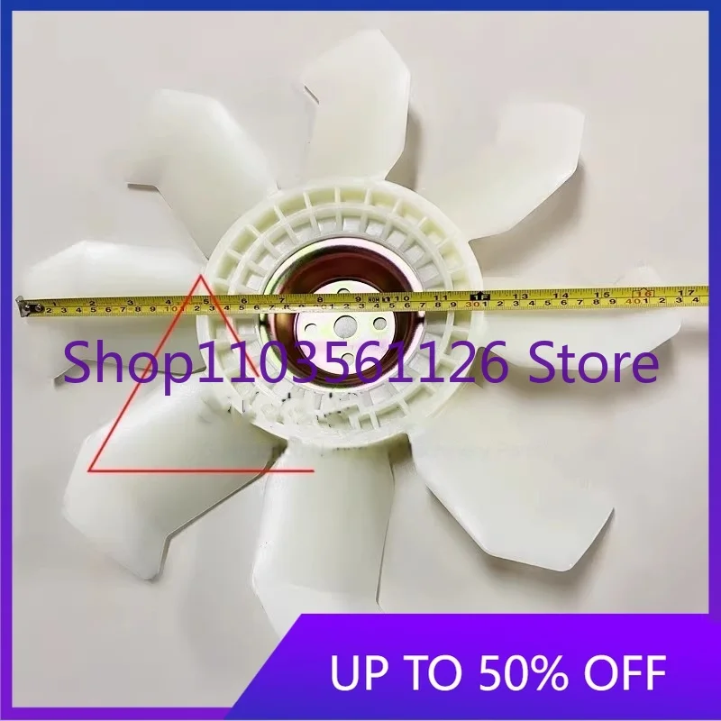 

SH60A2 High Quality 4M40 Engine Radiator Tank Fan Blade Excavator Accessory