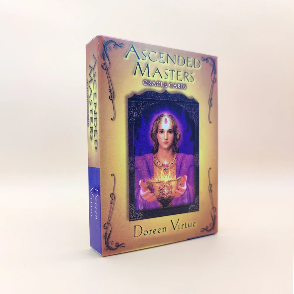 

High-quality Ascended Masters Oracle Cards: 44-Card Deck Divination Prophet For Fortunetelling Fate Predictions Cards