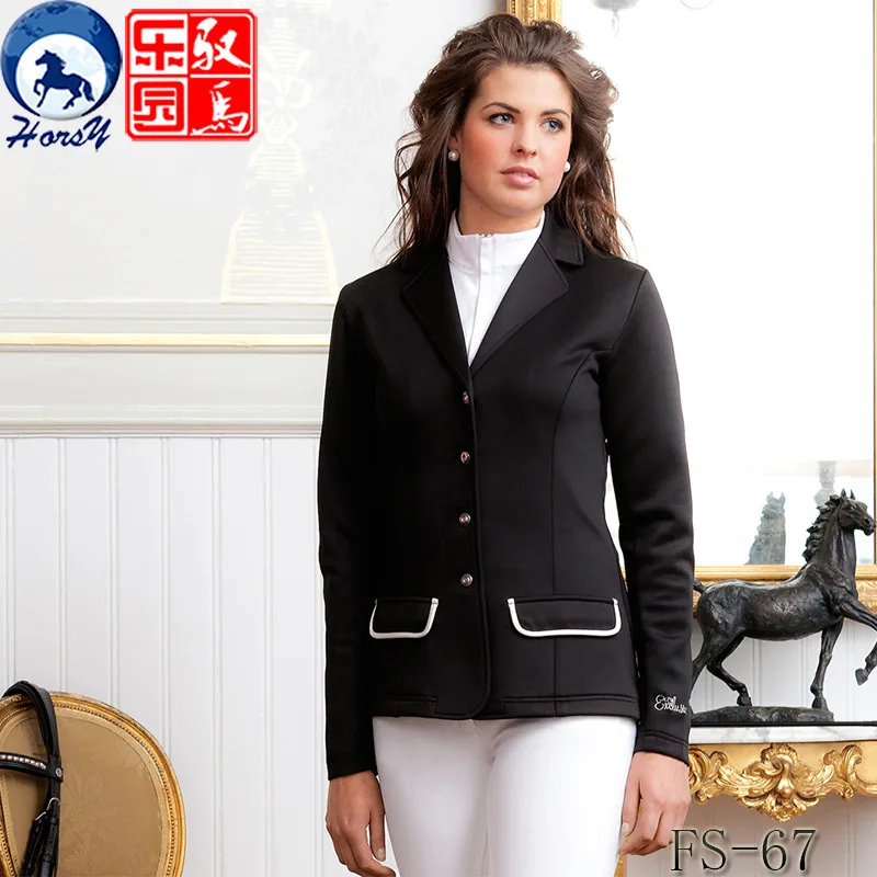 Fashion Female Cheval Uniform Equestrian Women Competition Uniform Saddlery Sports Equipment Equestrian Clothes