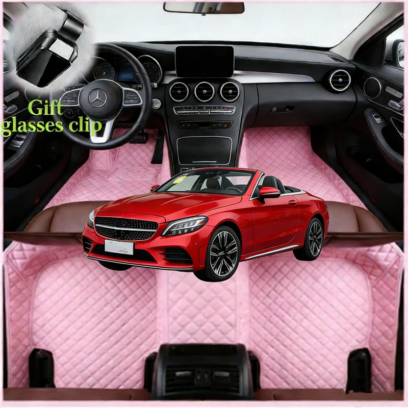 

Custom Fit For Mercedes-Benz SLC-Class R172 Convertible 2-Seat 2016-2019 Car Floor Mats Carpets Covers Left /Right Hand Drive