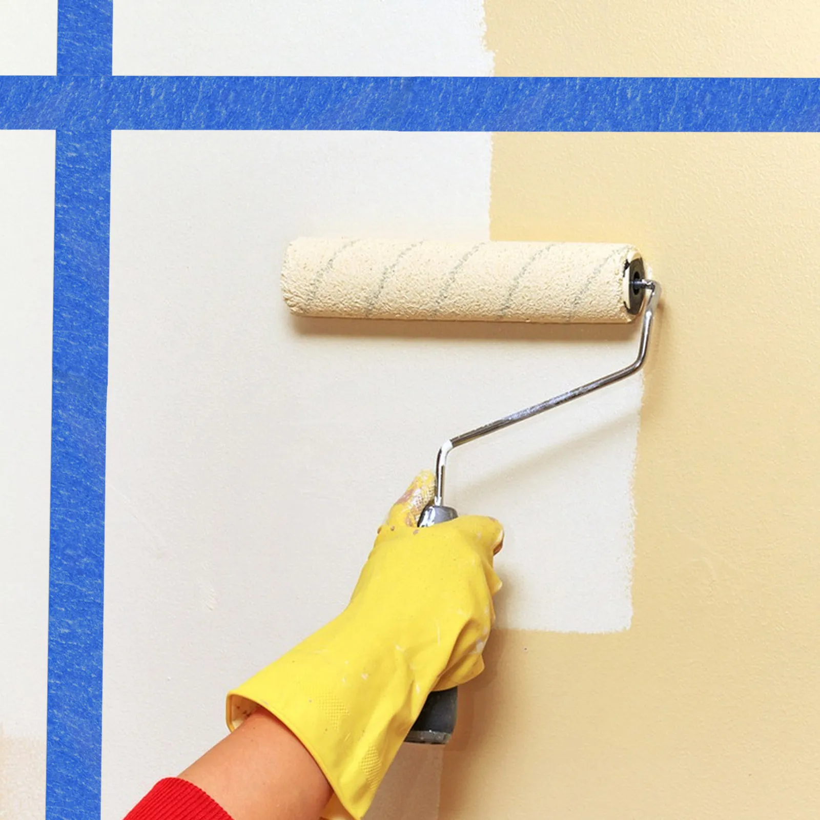 

4 рулона малярной ленты для рукоделия и DIY-проектов, клейкая маскировочная лента для дерева, гипсокартона, плитки, стекла, окон
