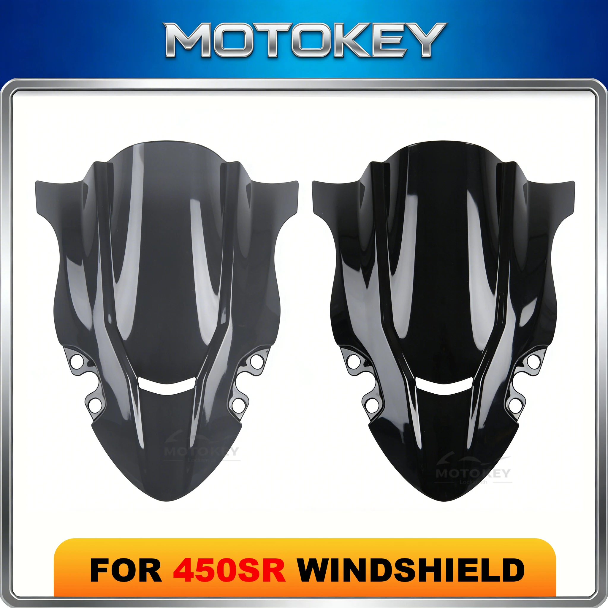 

New 2022-2025 For CFMOTO 450SR 450SRS Motorcycle Windscreen Windshield Fairing Deflector Cover Wind Deflector Visor