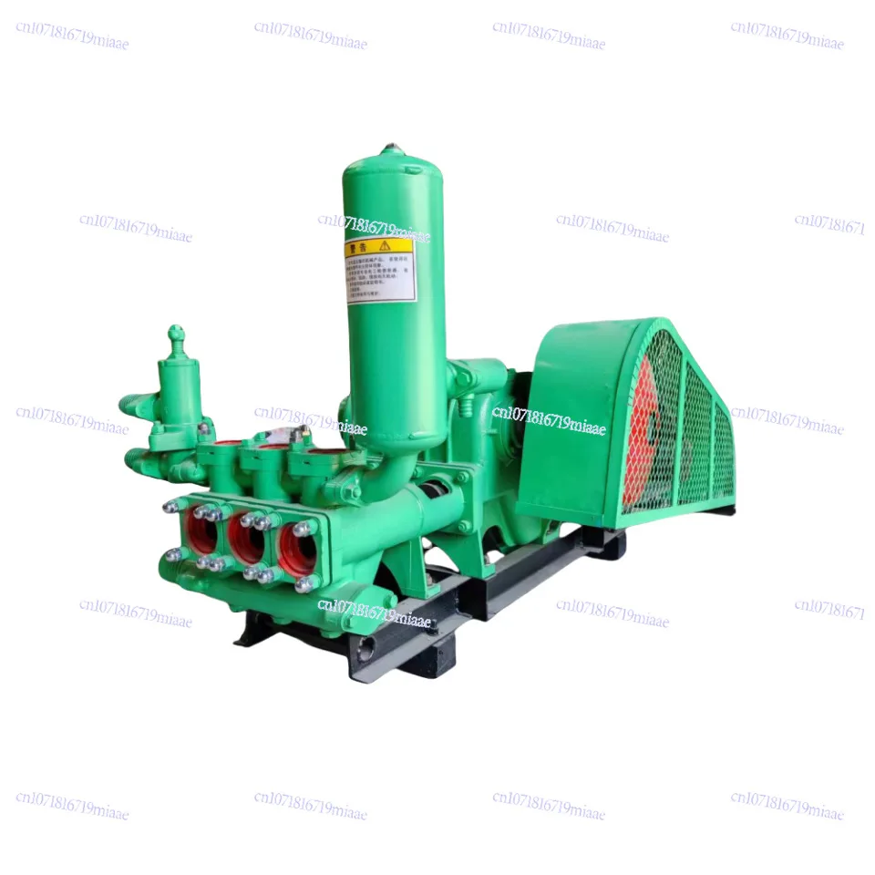BW150 three-cylinder mortar grouting machine high-pressure cement grouting machine high-power diesel grouting pump