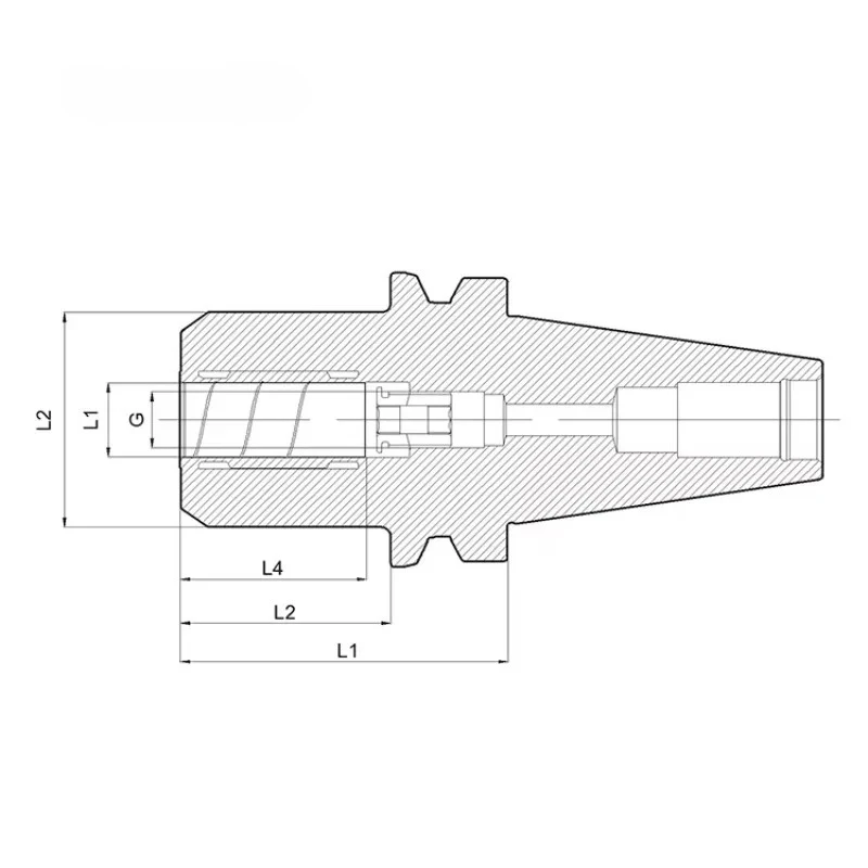 High Quality BT40A Hydraulic Power Chunk for Machine Tool Turning Tool Use