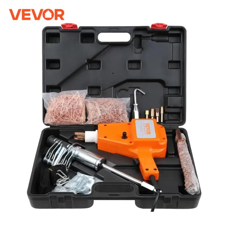 VEVOR Stud Welder Kit Dent Remover Puller Repair 800VA Electric Spot Welder Stud Gun Car Body Repair Tools for Auto Repairing