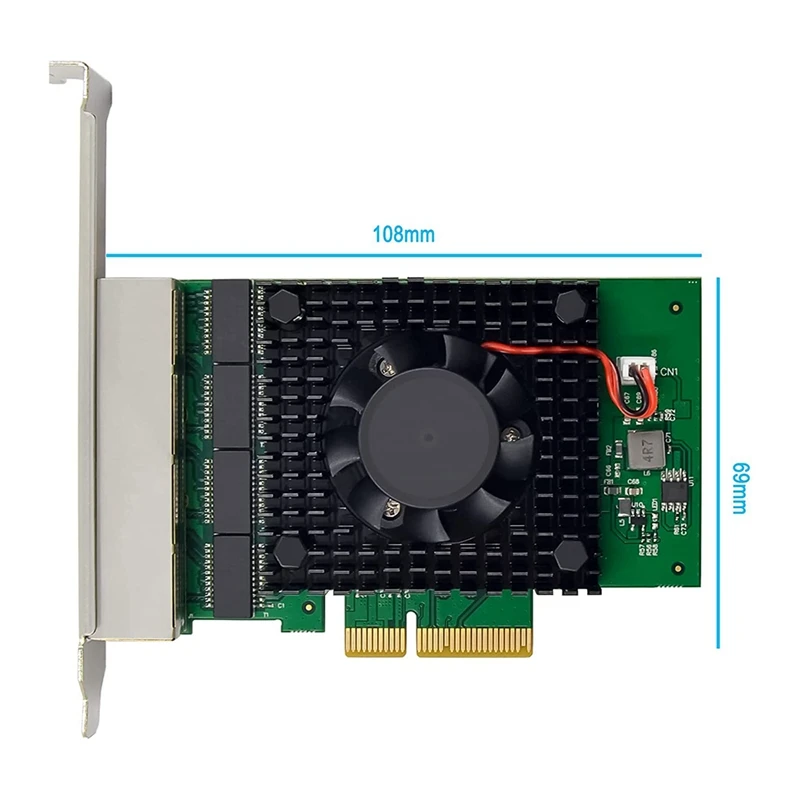 Adaptateur réseau Gigabit Pcie 3.1 2.5Gbe pour Windows 10/11, avec promve ket ket à profil bas