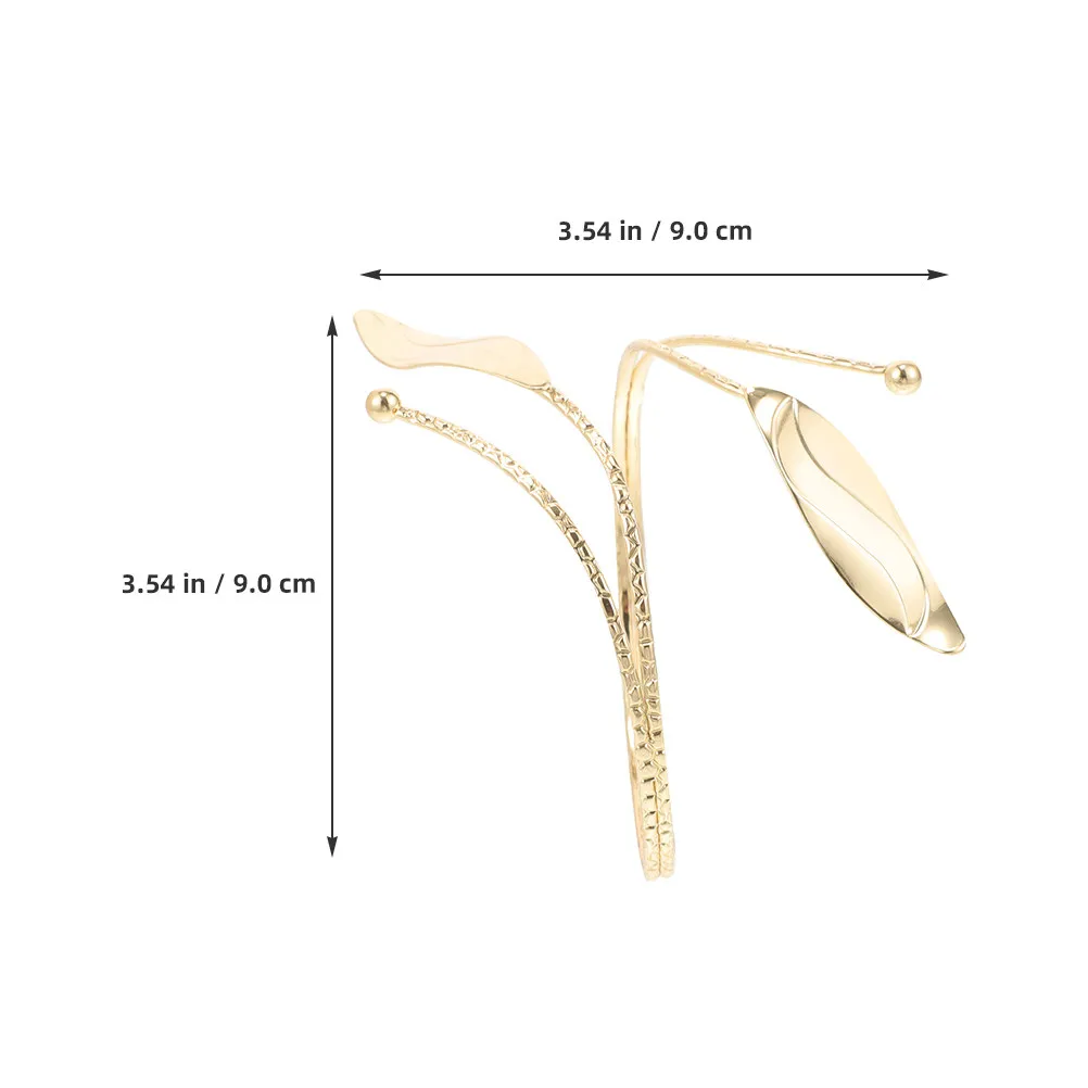 2Pcs Curtain Tiebacks Leaf Shaped Metal Drapery Holdbacks Nordic Style Decorative Buckle Holder for Living Room Bedroom