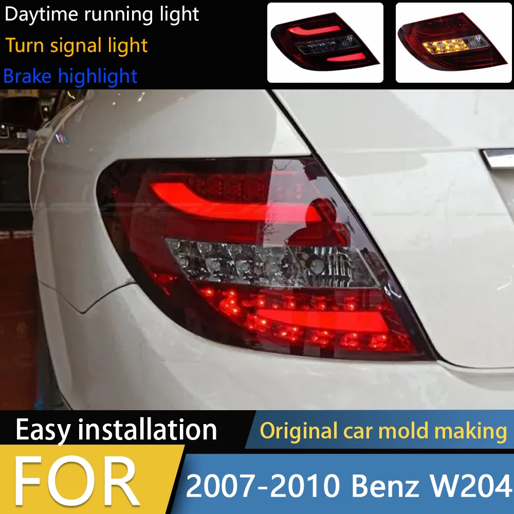 

Подходит для 07-10 Mercedes-Benz W204LED задний фонарь в сборе C180 C200 C260 модифицированный светодиодный задний фонарь