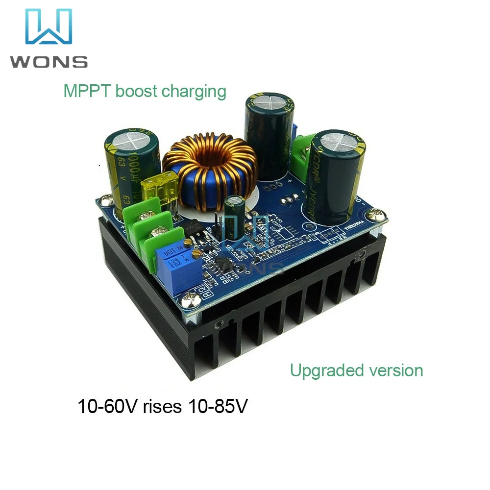 DC10-60V 600W MPPT Solar Boost Controller LTC1871 Step-up Power Supply Transformer Module Regulator Controller Constant Volt