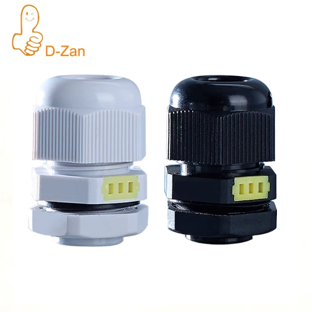 

M12 M16 Waterproof Plastic Cable Gland Nylon Breathable Fixed Joint Lamp Air Vent PVC CE Rohs