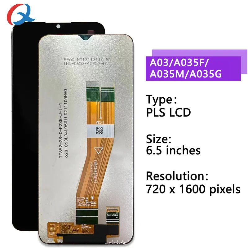 Pantalla For Samsung A03 Screen Replacement Mobile Phone Lcds For Galaxy A03 Display for Samsung Galaxy A03 Lcd