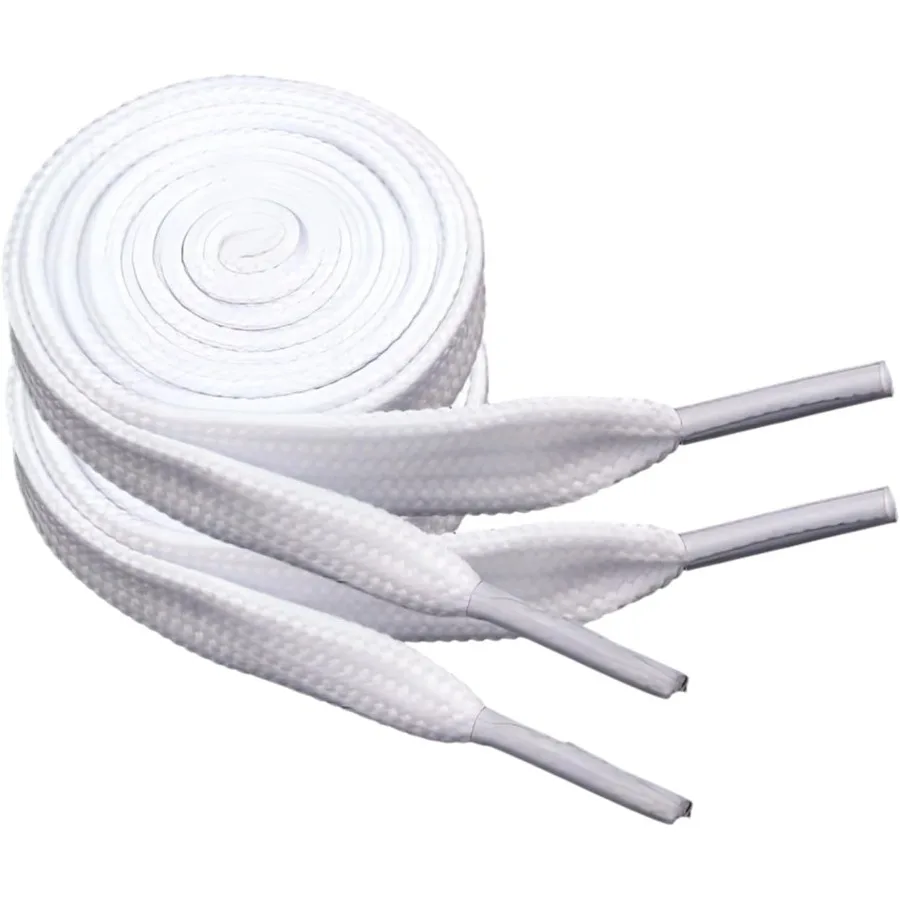 أربطة أحذية مسطحة للأحذية الرياضية، حلقة الركض، أوتار 2 Ps متعددة الأطوال والألوان #1