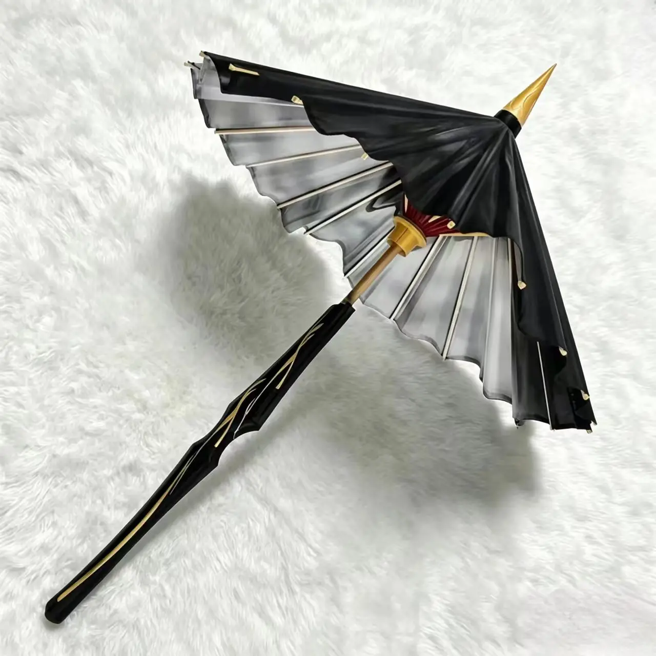 YangyangXuanling Anime Wuthering Waves ‌Cosplay Cartoon Umbrellas Model Prop All-weather Umbrella Models Kit Accessories Gift