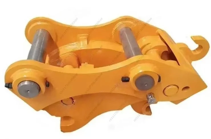 Mini Excavator Hydraulic Tilt Rotator Tilting & Manual Rotating Quick Hitch Coupler
