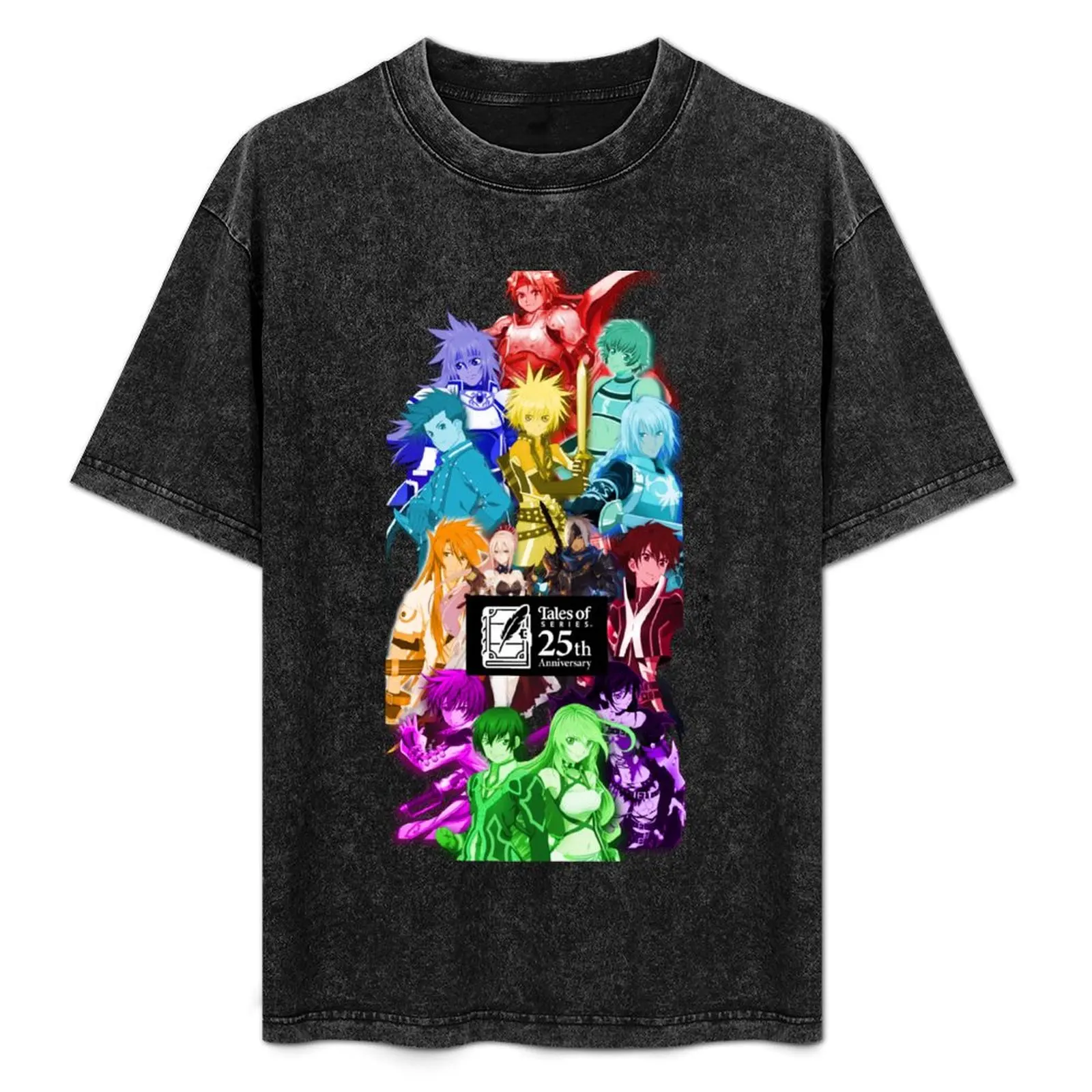 Tales of 25th Anniversary T-Shirt kawaii clothes anime clothes baggy shirts man clothes men