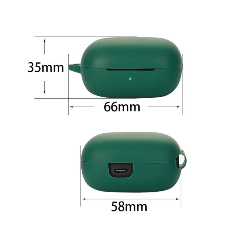 Funda protectora para auriculares QCY T13 ANC, a prueba golpes, antiarañazos, lavable, a prueba polvo