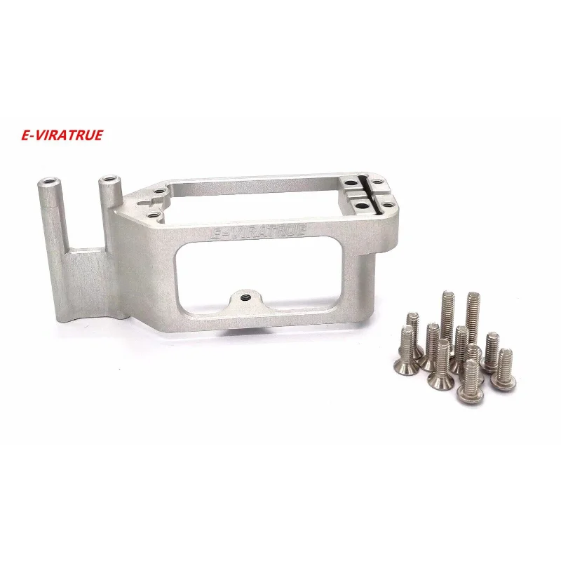 E-VIRATRUE 7075Aluminum Steering Servo Mount For 1/5&1/6 Losi Super BAJA REY&Losi Super Rock Rey 1/6