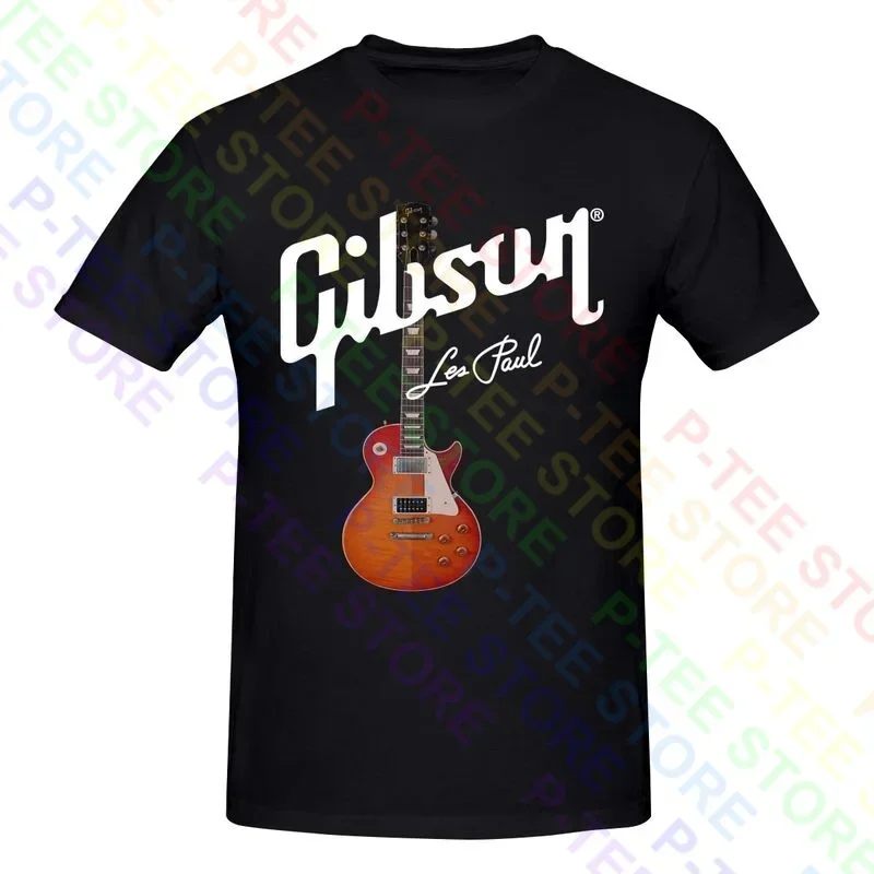 Camiseta Gibson Les Pau, camiseta bonita para uso diario, ropa informal estilo Hip Hop