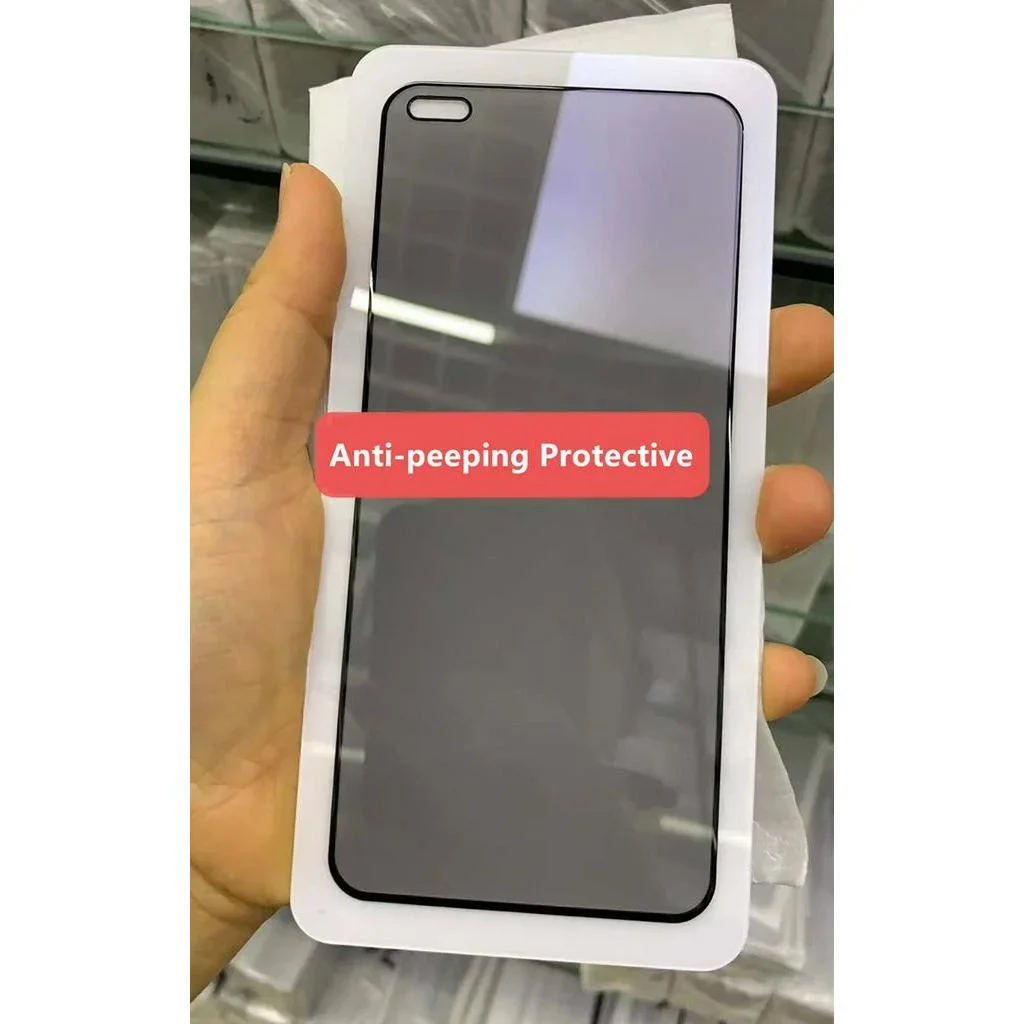 Anti-spy protective tempered glass for realme x3 superzoom screen protector on realmex3 x 3 3x 6.6 film realme privacy glass