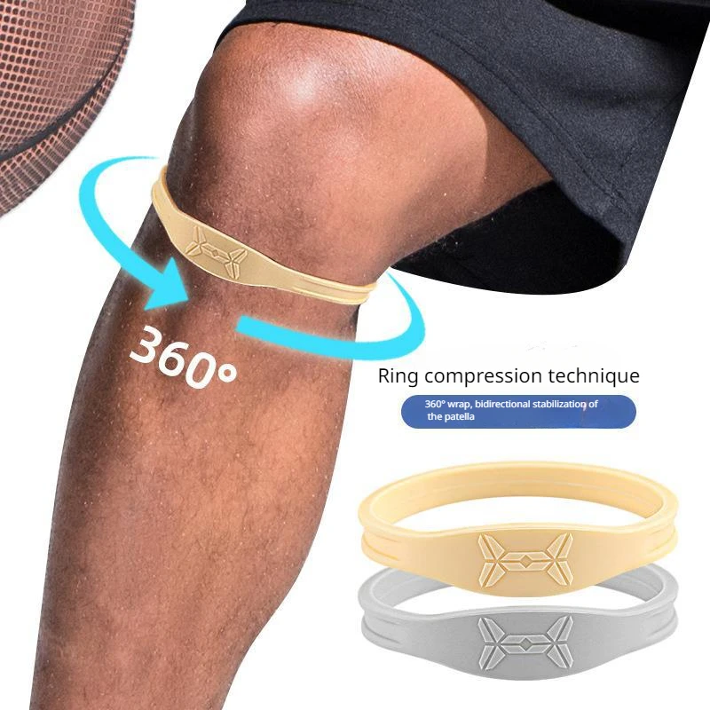 Thickened of Basketball Volleyball Knee Strap Patellar Strap, Elastic Strap Protection Fixed Strap Professional Knee Pads