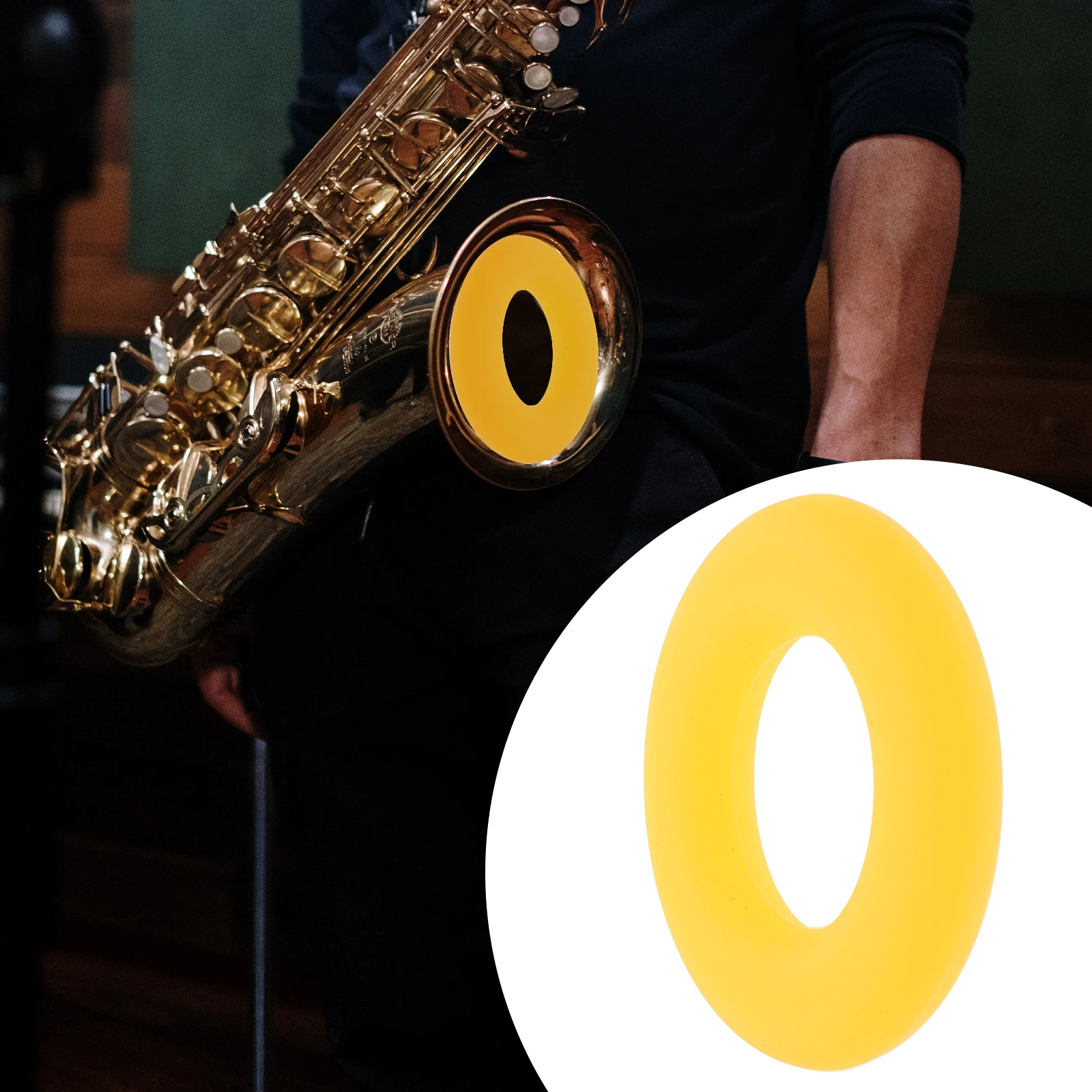 

Clarinet Mute Damper Jazz Tenor Sax Lovers Alto Accessories Silicone Saxophone Tone Filter Muffler