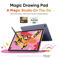 XPPen Magic Drawing Pad tableta de 12,2 pulgadas Android 8GB/256GB 8000mAh con X3 Pro Stylus delgado 16K niveles de presión tableta de dibujo