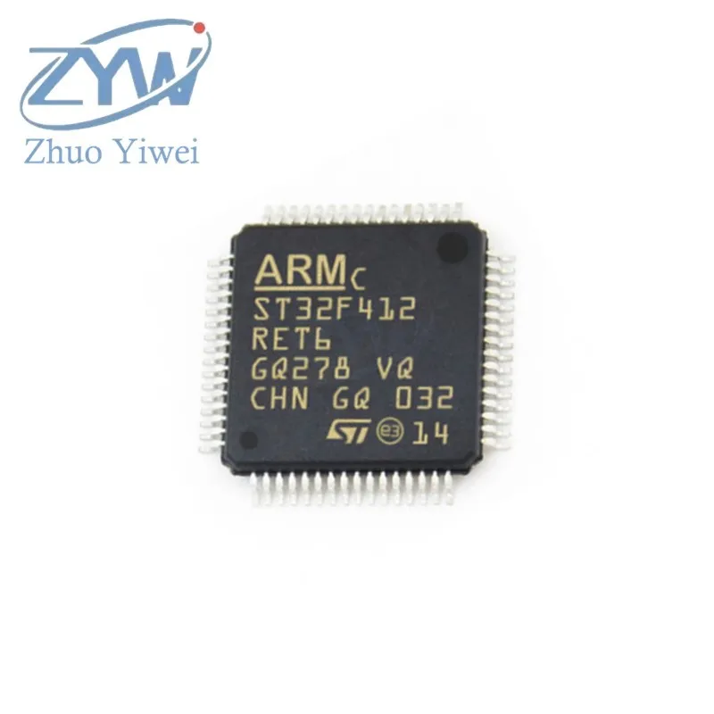 Chip LQFP-64 STM32F chip 100MHz 512KB ARM Cortex-M4 chip 32-bit microcontroller baru asli