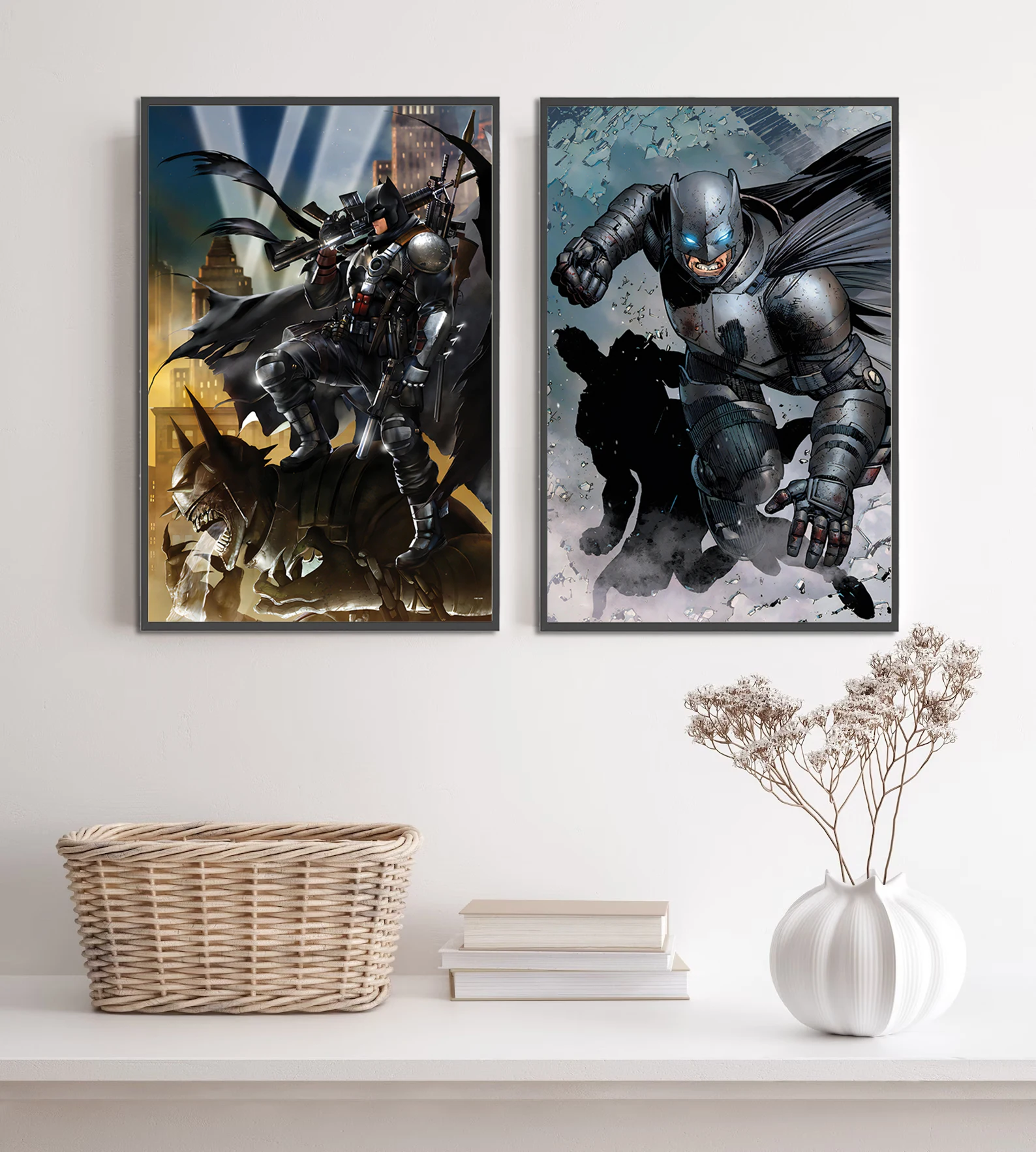 تيار مستمر باتمان ذاتية اللصق ملصق الفيلم أرقام صور ديكور المنزل اللوحة جدار مبدع ديكور فني خلفية غرفة الكمبيوتر هدية #2