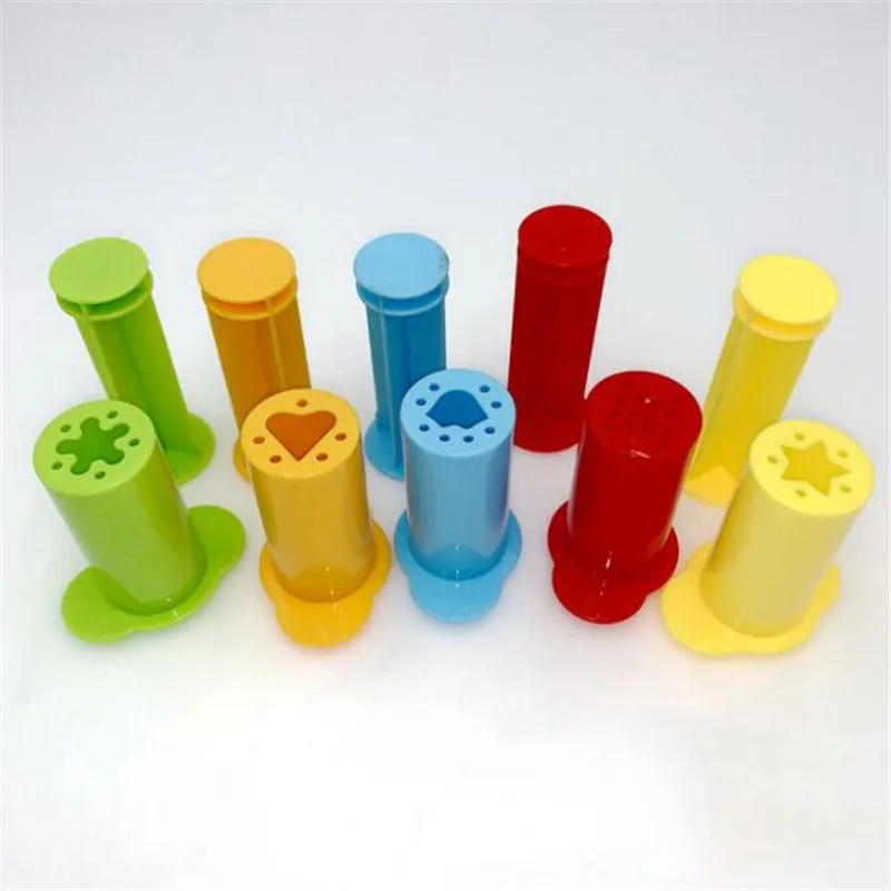 Color Dough Model Tool Toys Creative 3D Plasticine Tools Play Set Clay Moulds Deluxe Set Learning Education Toys