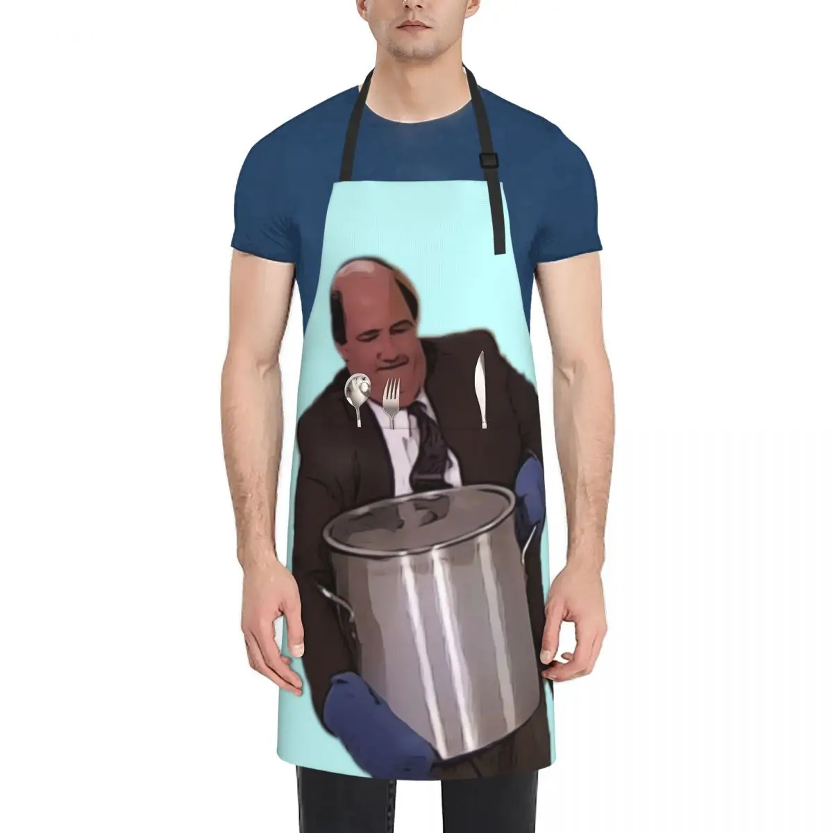 

Binging with Babish: famous chili The Office us, digital artwork, Willow Days Apron Waterproof Kitchen Apras Man Apron