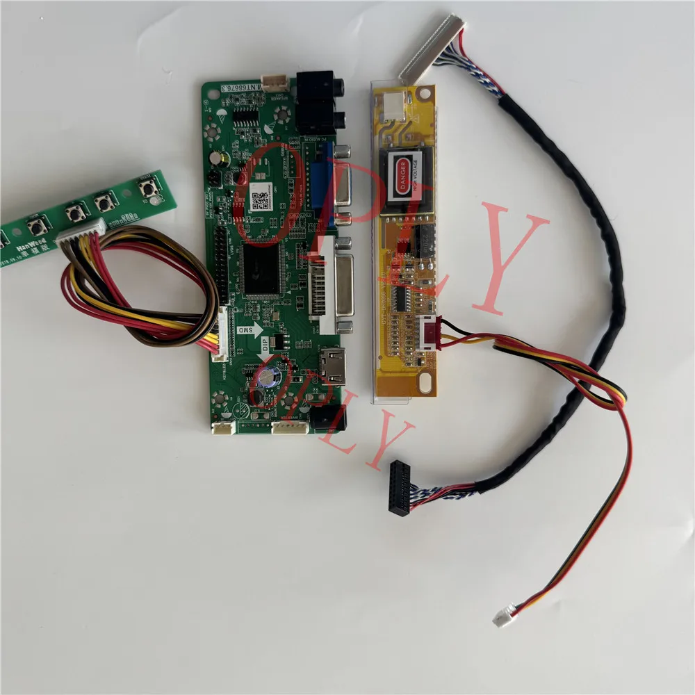 

M.NT68676 Комплект платы контроллера HDMI-совместимый VGA DVI для LTN141P2 LTN141P4 14,1-дюймовый ЖК-экран панели 1400X1050 светодиодный монитор DIY
