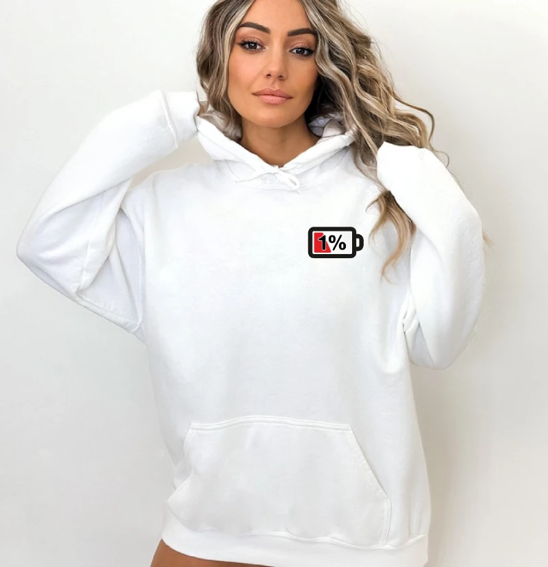 

Low Battery 1_, No Energy Hoodie Tired Hoodie Always Tired, Sleep Lover Hoody, Comfort Clothing, No Energy Person, Funny for Him