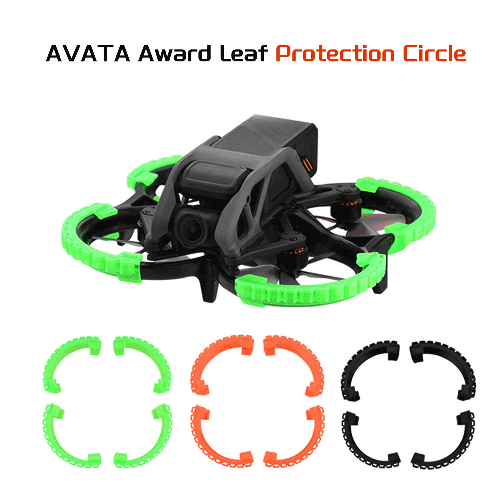 For DJI Avata 2 Protective Bumper Propeller Guard Anti-Collision Protectors Prop Bumper For DJI Avata 2 Drone Accessories