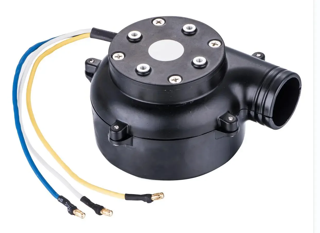 Miniature large air volume and high negative pressure fresh air equipment DC brushless centrifugal blower portable new product