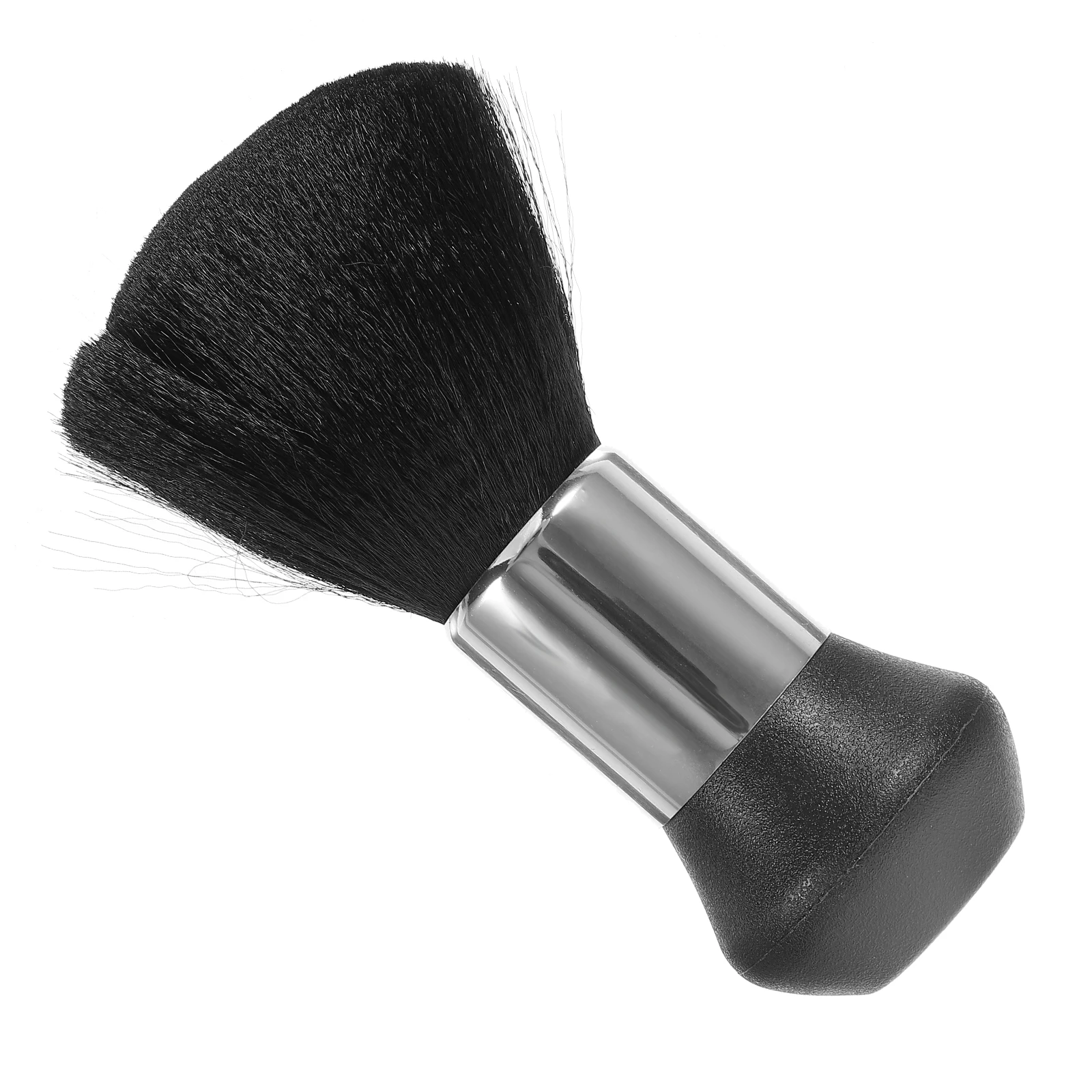 

1pc Soft Nylon Duster Brush for Broken Hair Cleaning Salon Tool Wooden Broken Hair Cleaning Brush Handle Anti Skid Grip
