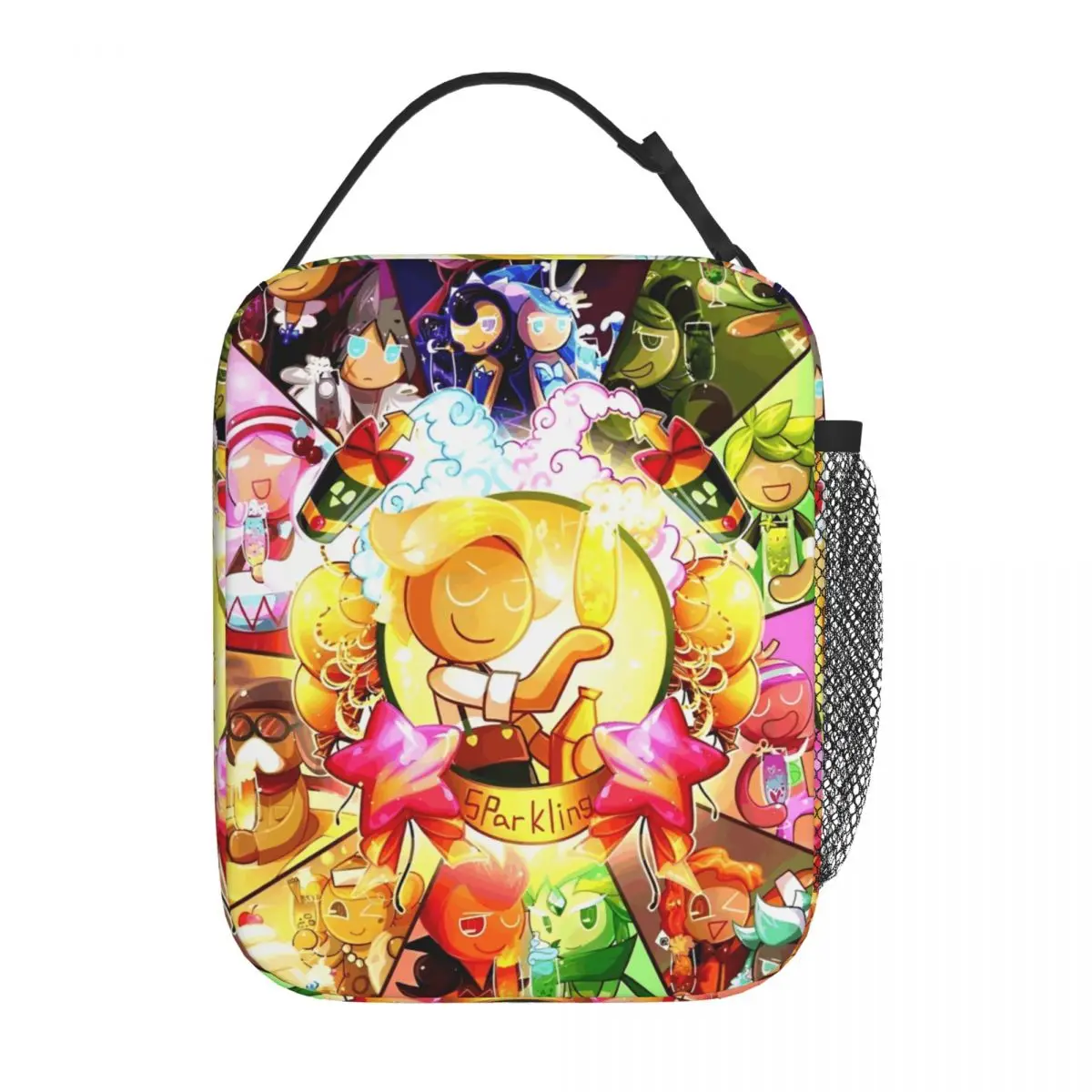 

Cookie Run Kingdom Insulated Lunch Bags High Capacity Lunch Container Thermal Bag Tote Lunch Box School Travel Girl Boy