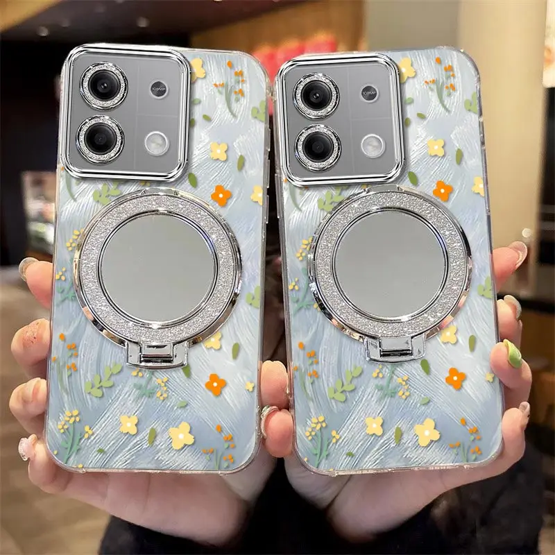 ملاحظة 13 جميل زهرة سوار حامل جراب هاتف ل Xiaomi Redmi ملاحظة 13 13Pro 12 14ProPlus 12R 12Pro 11ProPlus 11EPro غطاء