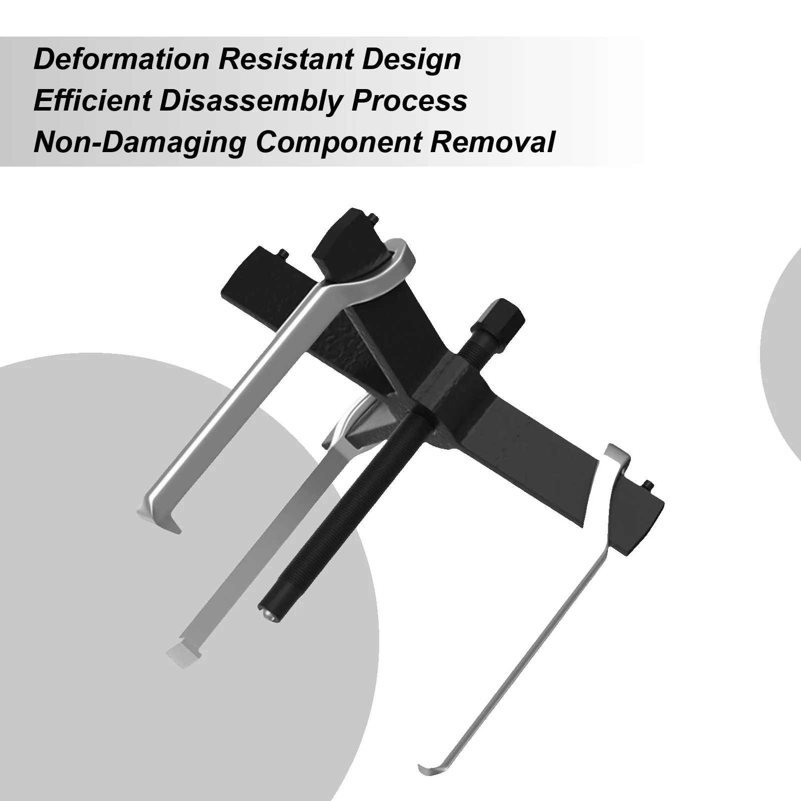 Gear Puller 4/6/8 Inch Heavy Duty Multi-Functional Repair Tools Well Pump Puller For Mechanics Motorcycle ATV Boat Vehicle