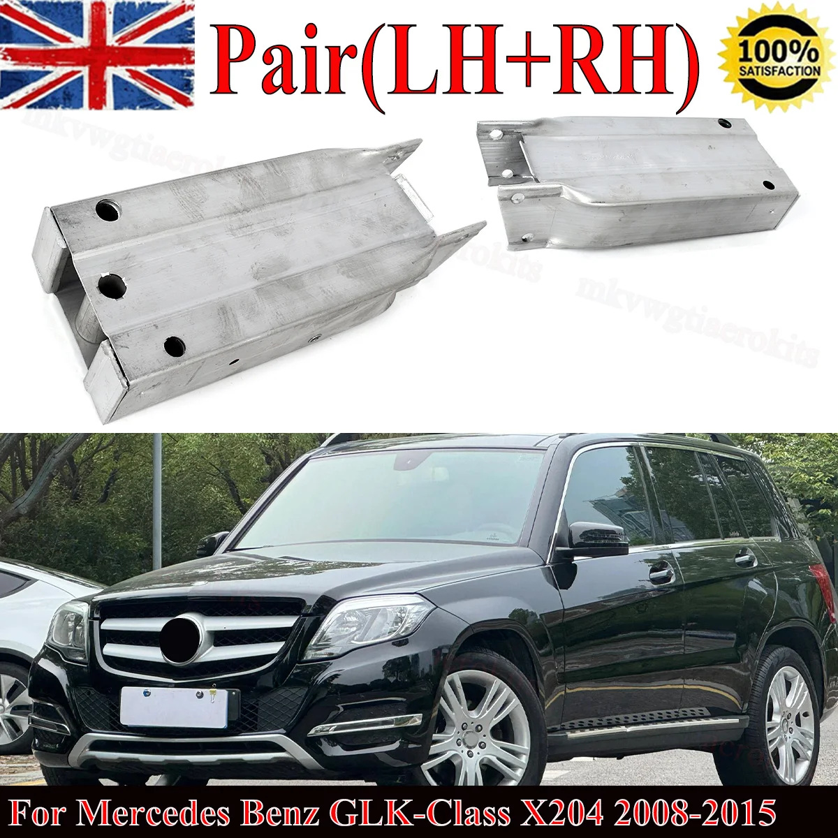 

For MERCEDES GLK X204 Front Support Bumper Support Reinforcement 200 250 350 CDI 2008 2009 2010 2011 2012 2013 2014 2015