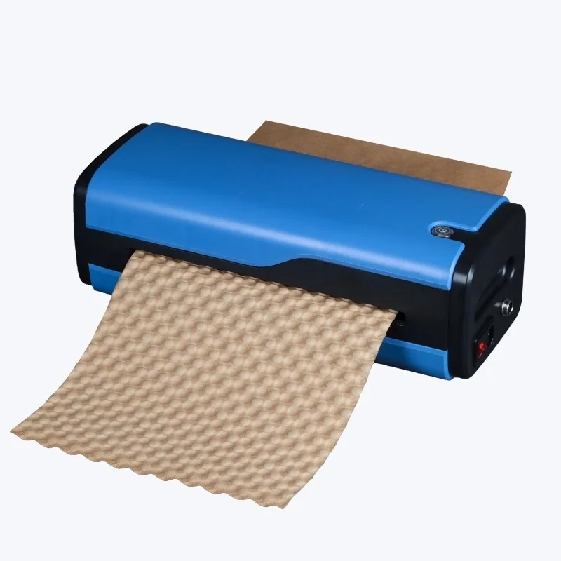 Buffer bubble paper forming, express packaging bubble paper production small buffer paper pad machine
