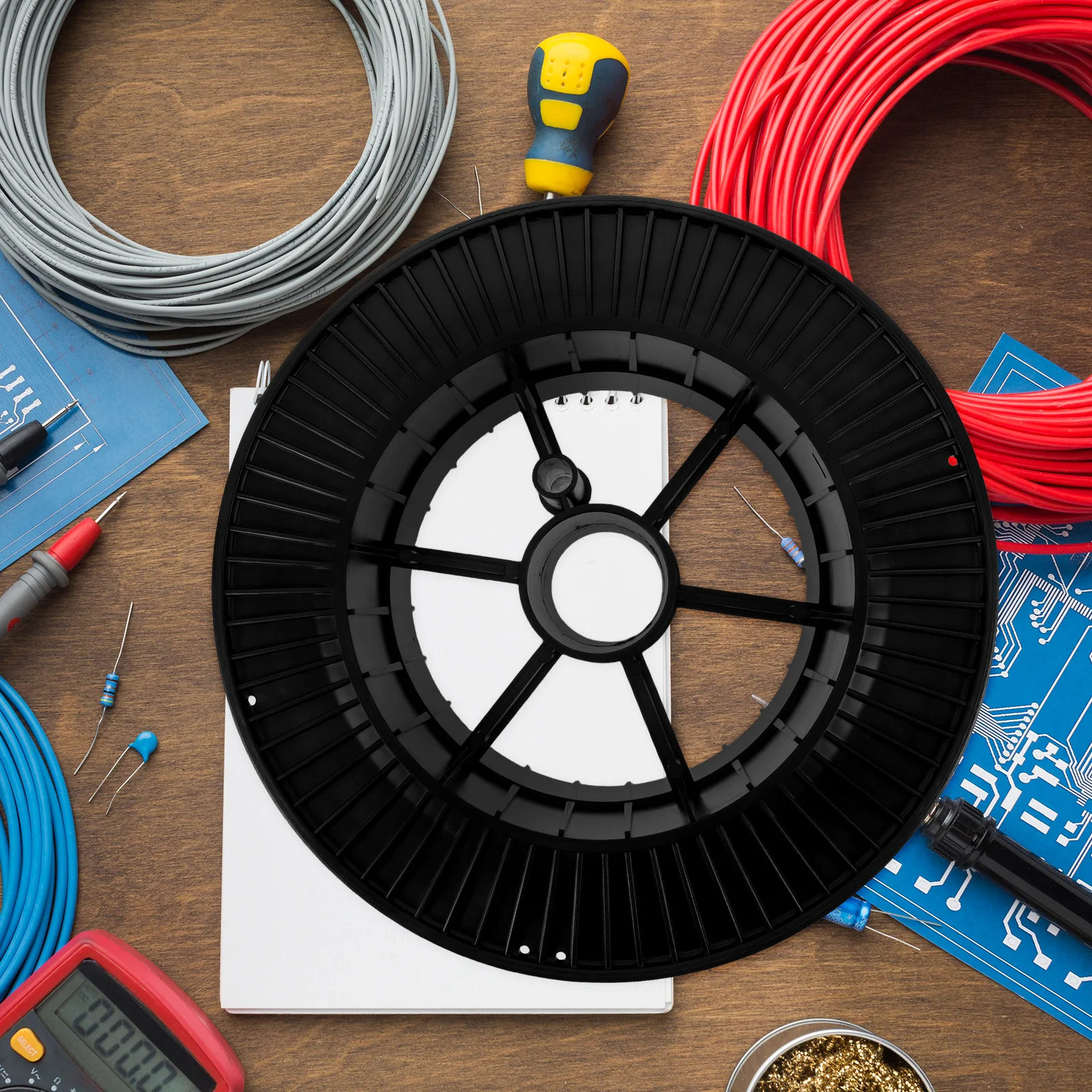 

Plastic Welding Wire Spool Holder Durable Design Easy Operation Gas Welding Machine Wire Feeder Dispenser Reel